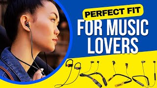 Best Bluetooth Neckbands Earphones [upl. by Ahsyekat678]