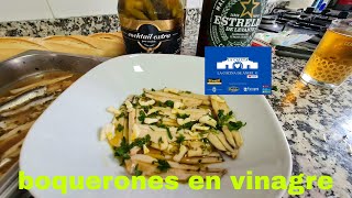 Boquerones en vinagre y anchoas [upl. by Assirahs]