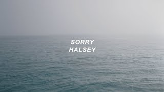 sorry  halsey lyrics [upl. by Summer108]