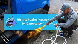 Vlog 56  Wassersystem im Campervan Warm und Kaltwasser im Wohnmobil mit Tauchpumpe und Wasserfilter [upl. by Annoif753]