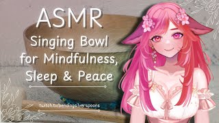 ASMR Tibetan Singing Bowl for Inner Peace No TalkingBendingSilverSpoons [upl. by Iyre980]