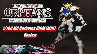 1100 MG Barbatos HIRM Model MJHDragon MomokoReview [upl. by Nere]