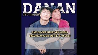 DANAN  The BandTiwel Lyric Visualizer [upl. by Ennairol997]