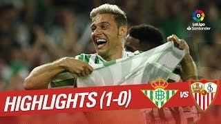 Resumen de Real Betis vs Sevilla FC 10 [upl. by Philender]