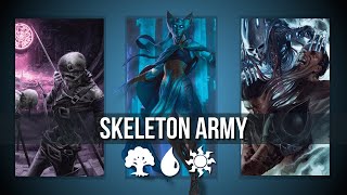 My endless skeleton tokens experiment  Ranked standard MTG Arena Ixalan [upl. by Nyladam]