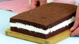 Gâteau Kinder délice maison recette facile et délicieuse ǀ SavoureuxTV [upl. by Rihaz297]