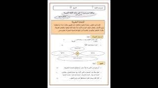 الاستعداد للفرض الاول للسنة الدراسية 20242025 العربية الرابع ابتدائي الحضارة المغربية 1 قراءة [upl. by Nhguavaj]