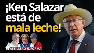 Embajador de Estados Unidos ataca México con datos imprecisos para quedar bien con Trump mesa [upl. by Worrad]