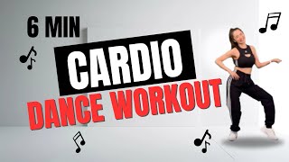 6 MIN Energy Boost Dance Workout  Fun and Quick Cardio [upl. by Esinehs]