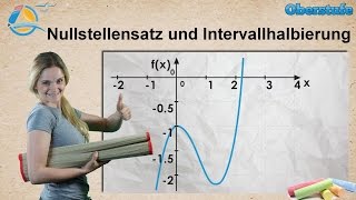 Nullstellensatz von Bolzano mit Intervallhalbierung  StrandMathe  Oberstufe ★ Übung 3 [upl. by Kere]