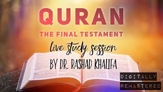 02 Quran Study From Azhar 2 Sura 95 amp Sura 96 By M Sabahi Two Verses Of Sura 9 Dropped Out To Demons [upl. by Ruphina]