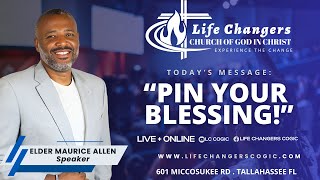 23 June 2024  Sunday Morning Worship  quotPin Your Blessingquot Elder Maurice Allen [upl. by Acinnad]