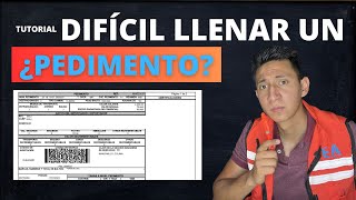 Llenado de PEDIMENTOTUTORIALanexo 22parte II [upl. by Nahtanod770]