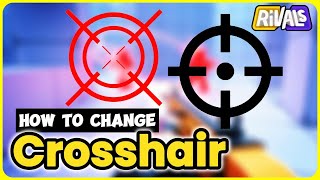 How To Change Crosshair in Rivals Roblox  Easy Guide [upl. by Athallia921]