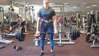 Fırat Balkaya  390x6 Deadlift [upl. by Etnoval]