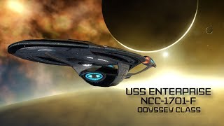 Star Trek Online  USS Enterprise  NCC1701F [upl. by Nhguavoj]