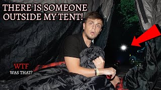 My TERRIFYING Camping Trip  The Most Scared Ive Been While Camping  Someone Is Outside My Tent [upl. by Orlando825]