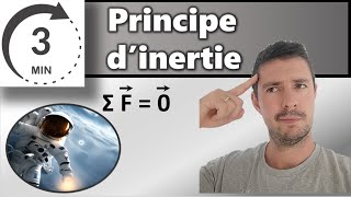 🚀LE PRINCIPE DINERTIE  Explication RAPIDE et avec des exemples  Cours de phy  chimie [upl. by Adrian259]