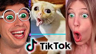 SI TE RIES PIERDES vs MI NOVIA Filtros de TikTok más graciosos 100 Imposible [upl. by Adnerak958]