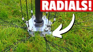 How Many Radials for a Permanent Ham Radio Vertical Antenna [upl. by Hajan]