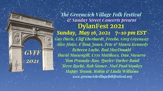 Dylanfest 2021 Greenwich Village Folk Festival [upl. by Bertle214]