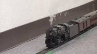 PRR HO J1 with smoke leads seven passenger cars [upl. by Ikciv729]