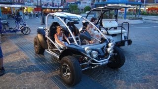 Urlaub in Bibione juli  Der Verleih der Fahrräder und der Elektromobile [upl. by Drauode]