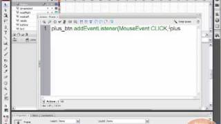 Simple Actionscript 30 Calculator Flash Tutorial [upl. by Oswin327]