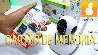 COMO SALVAR VÍDEOS DA CÂMERA IP LIVEYES NO CARTÃO DE MEMÓRIA [upl. by Niraj]