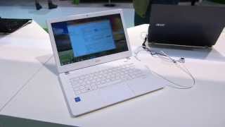 IFA 2014  Acer Aspire V13 Hands On Video [upl. by Tirza451]