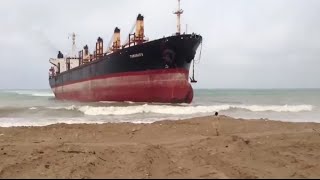 TOP 5 SHIPS CRASHING INTO SHORE [upl. by Gans]