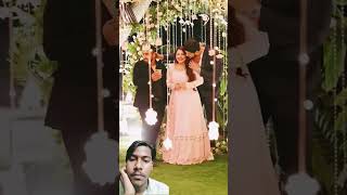 wedding couple love couplegoals kiss sachinmann bride shortgirl [upl. by Seaddon930]