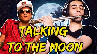 Bruno Mars  Talking To The Moon Geek Flute [upl. by Edras307]