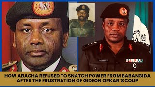 How Abacha Refused to Seize Power from Babangida Despite Having a Clear Opportunity [upl. by Neelrahs]