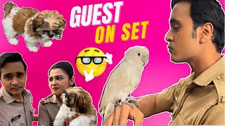 Vlog7  जब हमारा set बना चिड़ियाघर । See how we shoot with animals  Priyanshu singh [upl. by Lionel]