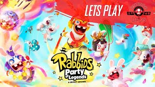 Rabbids Party of Legends  Lets Play  Nintendo Switch [upl. by Tewell232]