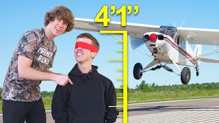 Worlds Smallest Man Flies Plane [upl. by Ihteerp778]