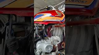 Airfilter fitting and Tuning CD 70 2025yt shafiqhonda shorts viral [upl. by Airemahs]