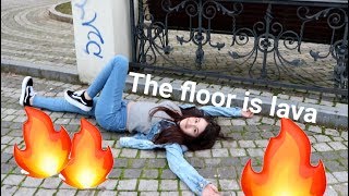 THE FLOOR IS LAVA IN PARC  Challenge Romania [upl. by Mokas]