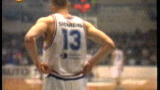 Polufinale kupa K Ćosića 1998  Cibona  Zagreb cijele Jazine navijaju za Zagreb [upl. by Vasta293]