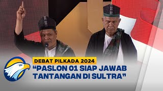 Lantang Ini Visi Misi RuksaminSjafei di Pilkada Sultra Debat Pilkada [upl. by Doe450]