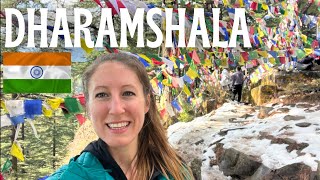 First Time in DHARAMSHALA 🇮🇳 Surprised by Snow Monks Buddhist Temples and the Dalai Lama [upl. by Velvet615]