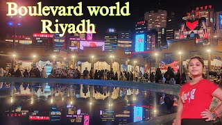 Boulevard world Riyadh  Saudi Arabia  Riyadh season 2024 dipberisworld [upl. by Nodnek]