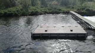 Micro Hydropower Installation with Channelisation of River Alignment [upl. by Houlberg336]