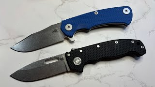 Hinderer Project X vs Demko AD20S  Which is the best heavyduty midtolarge EDC [upl. by Nahtaj]