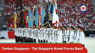 Tentera Singapura  The Singapore Armed Forces Band [upl. by Yoreel]