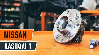 Wie NISSAN QASHQAI 1 Radlager hinten wechseln TUTORIAL  AUTODOC [upl. by Rama]