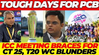 ICC Meeting in Colombo braces for Champions Trophy T20 World Cup Blunders [upl. by Riocard]