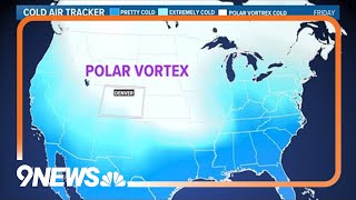 How a bomb cyclone and polar vortex will affect Colorado [upl. by Adnirod]