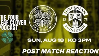 CELTIC V HIBS POST MATCH REACTION [upl. by Onida]